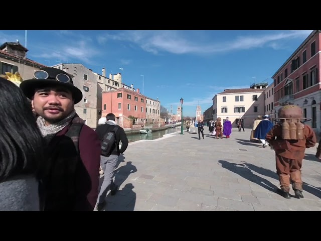 VR180 | 2019 Venice, Italy | 13 - On the way to "Arsenale di Venezia"