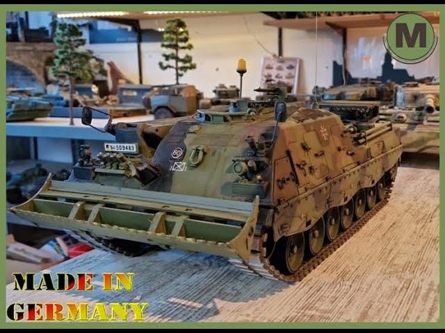 Über´s Regal geflogen 04/2024 - Malzburg Modellbau - RC Tank - Panzerregal