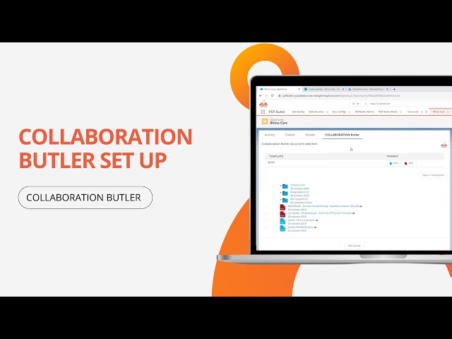 COLLABORATION Butler - Setup