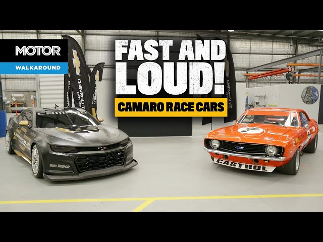 2022 Chevrolet Camaro Gen3 Supercar meets 1969 Camaro ZL-1 championship winner! | MOTOR