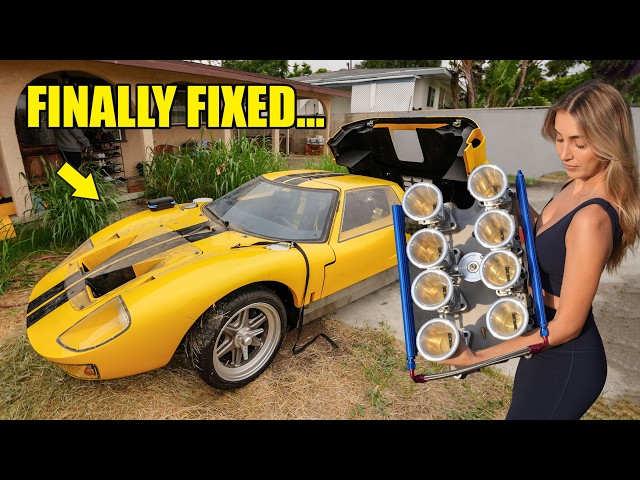 Abandoned GT40 that everyone gave up on fixed after 21 years..