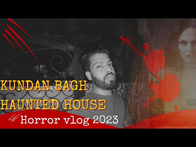 Kundan bagh haunted house Hyderabad | real horror story | visited midnight 2AM