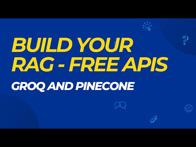 Building an AI RAG chat bot using Groq LLM and Pinecone Vector DB