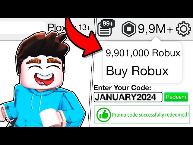 Enter This Code For FREE ROBUX in Roblox.. (January 2025)