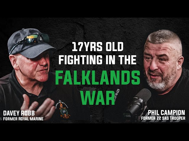 YOUNGEST ROYAL MARINE FIGHTING IN THE FALKLANDS WAR | Former Royal Marine Davey Robb