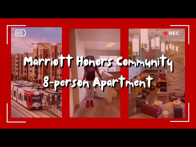 Marriott Honors 8-Person Apartment Style