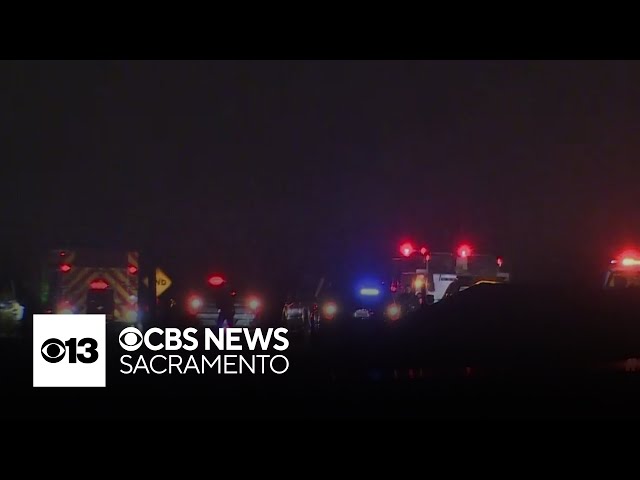 1 dead after vehicle crashes into delta near Stockton