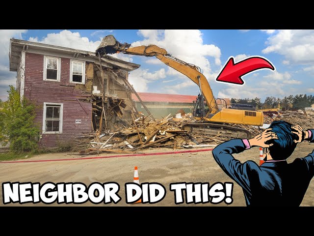 Neighbor BLOCKED My Construction, Destroyed My Half Finished House Cuz Of "NOISE COMPLAINTS"!