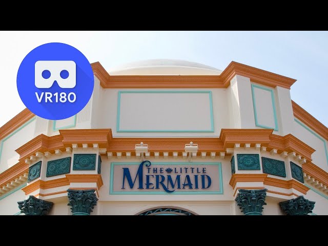 "The Little Mermaid" at Magic Kingdom in VR180 3D VR