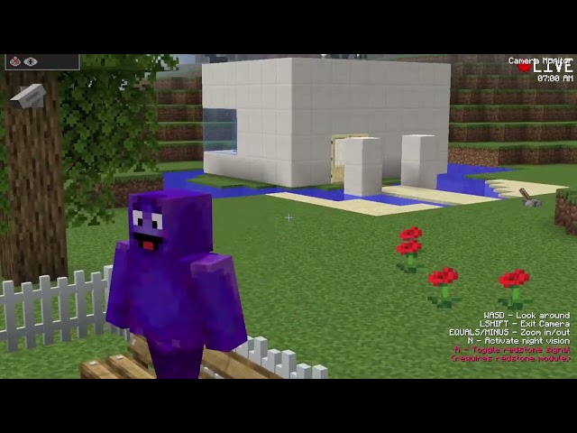 Mikey and JJ Escaped from GRIMACE SHAKE's ATTACK HOUSE in Minecraft Challenge!   Maizen Mizen