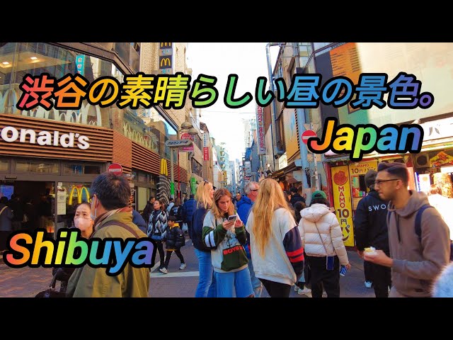 [4K] Walking Tour in Shibuya at Night. Tokyo, Japan. January,2025