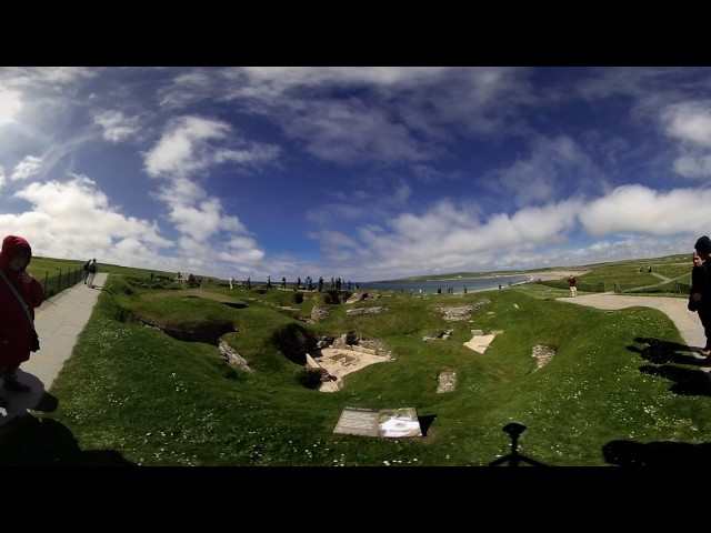 Skara Brae, Orkney - 360 Video [Royalty Free Stock Footage] $350 [4K VR Stereoscopic 3D]