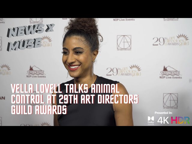 Vella Lovell Talks Animal Control at 29th Art Directors Guild Awards