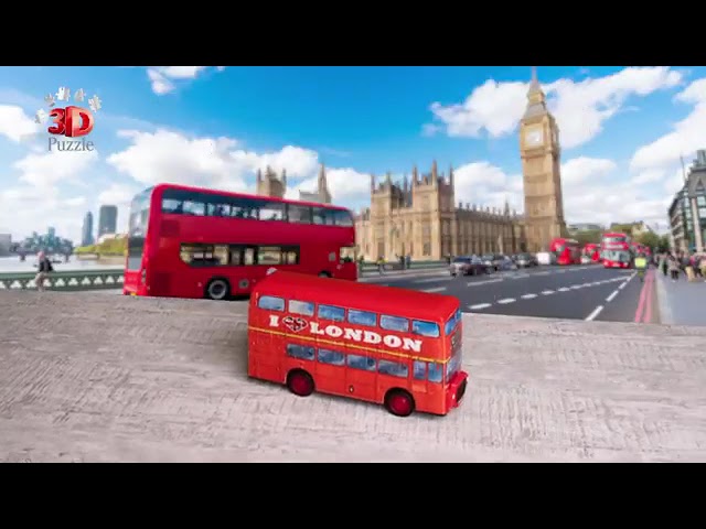 Ravensburger London Bus 3D Jigsaw Puzzle - Smyths Toys