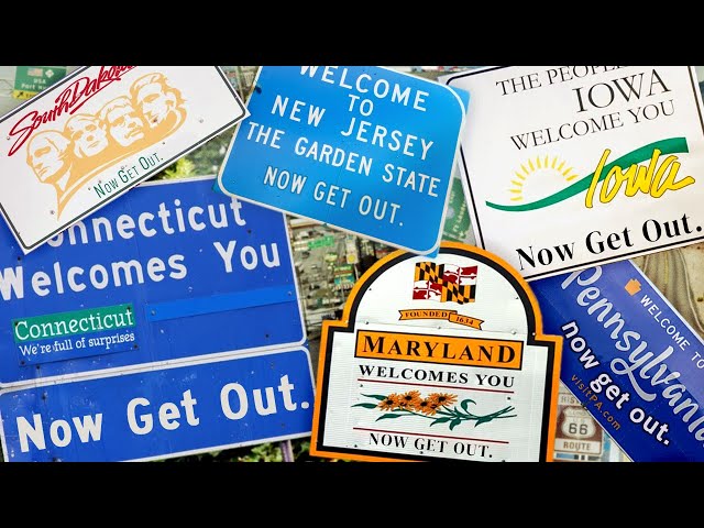 Roasting Every State Welcome Sign