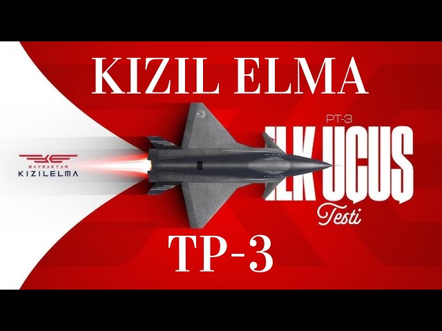 Bayraktar #KIZILELMA PT3 Test Uçuşu