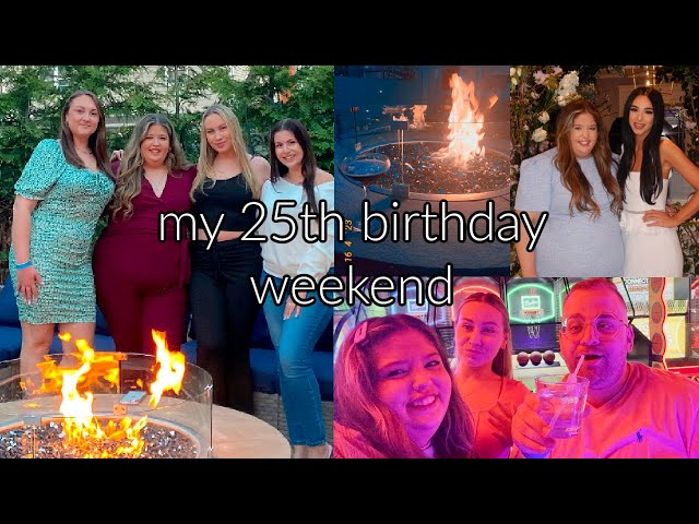 my 25th Birthday Weekend Vlog! kelssjourney