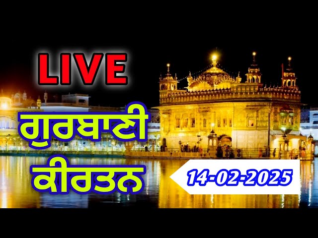 LIVE | Live Kirtan Darbar | New Gurbani Kirtan | 14 February 2025 | Funjabi