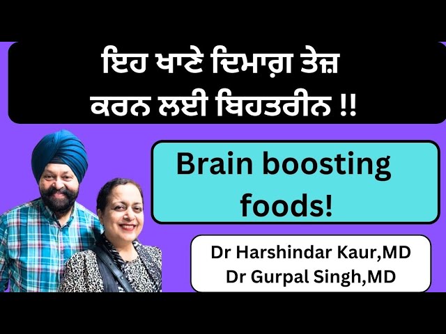 Brain boosting foods !! ਇਹ ਖਾਣੇ ਦਿਮਾਗ਼ ਤੇਜ਼ ਕਰਨ ਲਈ ਬਿਹਤਰੀਨ !(362)