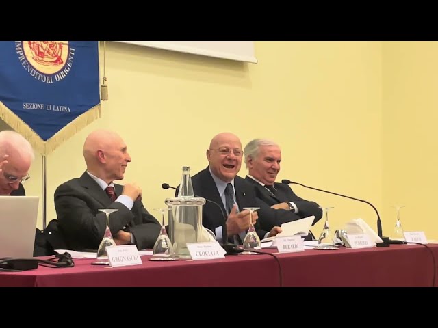 Intervento Sen. Pedrizzi presentazione libro: “JOSEPH RATZINGER - BENEDETTO XVI” (Latina 04/03/2024)