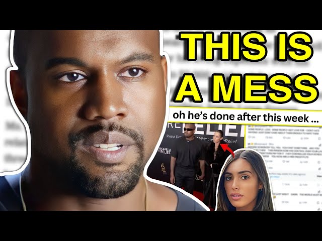 KANYE WEST IS IN TROUBLE ... bianca censori drama + more