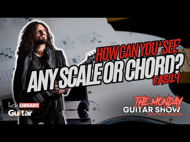 How to SEE any SCALE or CHORD on the guitar!