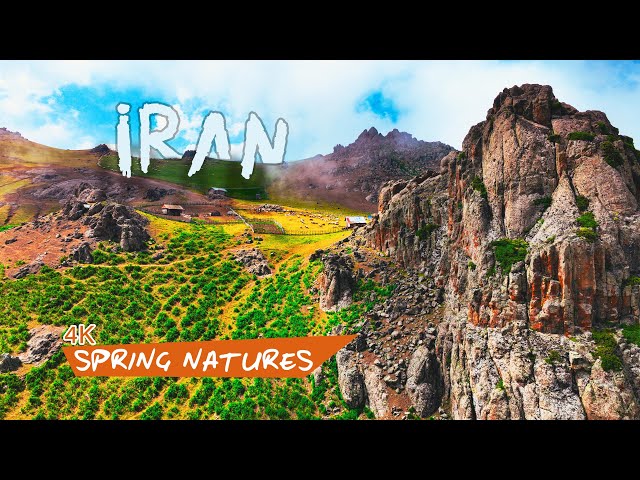 Spring in northern lands of Iran in 4k