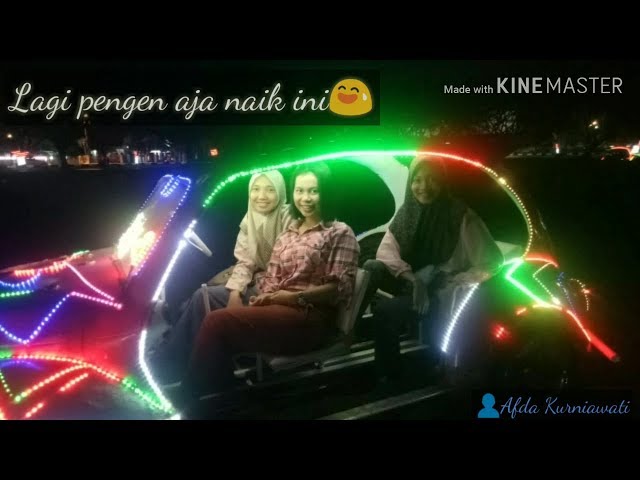 Odong-odong Mobil Kayuh, Capeknya TERASA!!!