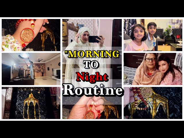 A MUSLIMAH'S DAILY LIFE | NAMAZ, CLEANING, & HOME MANAGEMENT!"FAMILY TIME!" | Asma asghar