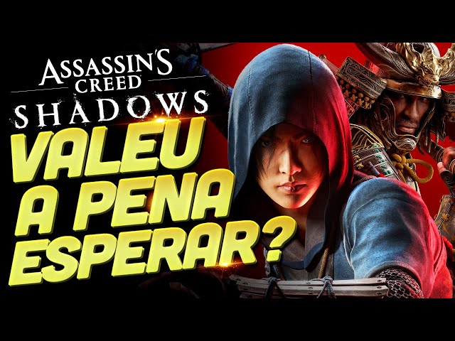 ASSASSIN'S CREED SHADOWS - IMPRESSIONA OU DECEPCIONA? MINHAS PRIMEIRAS IMPRESSÕES