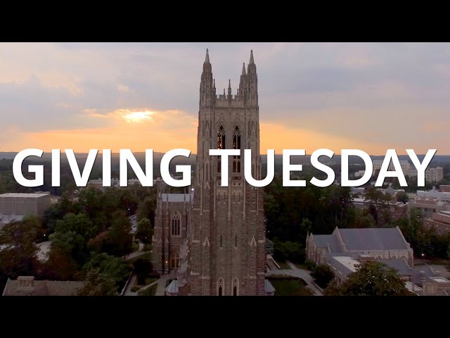 One Day. One Duke. Giving Tuesday 2021