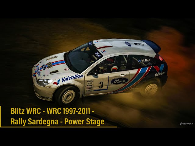 LIVE: WRC | Blitz WRC - WRC 1997-2011 - Rally Sardegna - Power Stage | Onboard