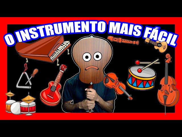 QUAL INSTRUMENTO É MAIS FÁCIL DE TOCAR? | QUAL INSTRUMENTO APRENDER? | Falatório nas Férias parte 2