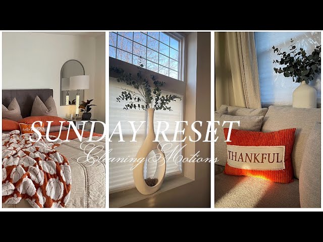 SUNDAY RESET| MOVING OUT OLD FURNITURE| CLEAN WITH ME