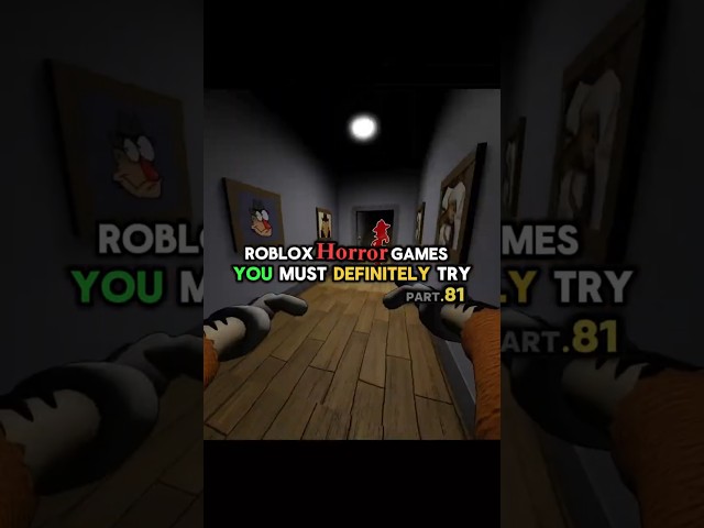 These ROBLOX HORROR Games Is Genuinely Terrifying💀🔥