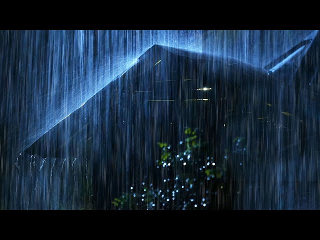 Best Rain Sounds For Sleep - 99% Fall Asleep With Rain And Thunder Sounds At Night |For insomnia