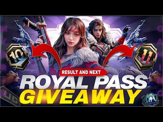 Royal Pass Giveaway and Result 😍😍 #pubgmobile #bgmi #pubg #short #shorts #krafton