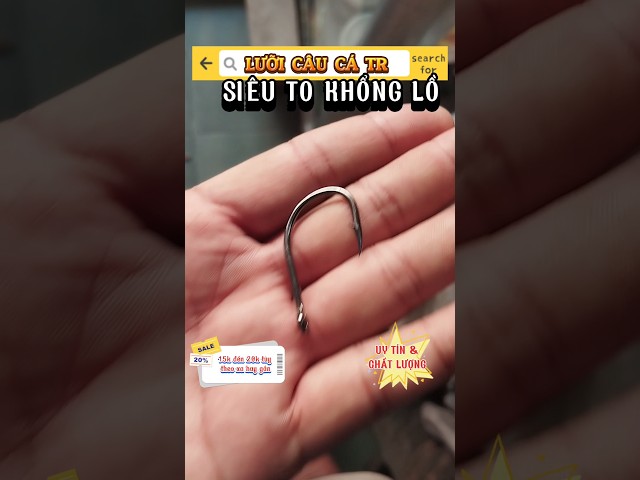 Lưỡi câu cá tra #cauca #fishing #caucavatrainghiem #automobile #caucasuoi #mientay #sale #diy #carpf