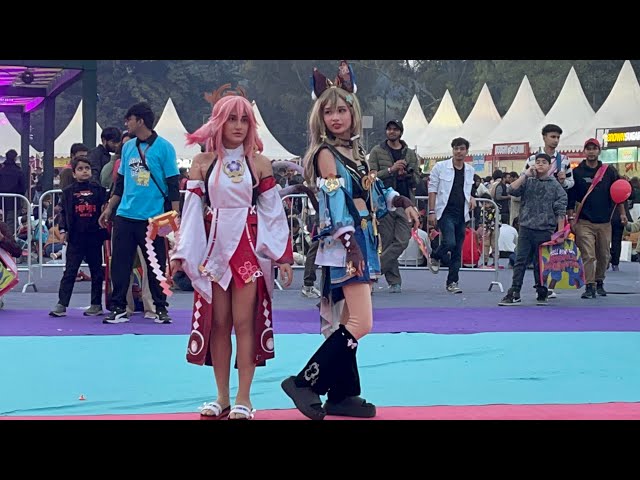 Indian Comicon 2025 | Amazing female cosplayers India | Comicon India 2025 | Waifu & H*ntai cosplay