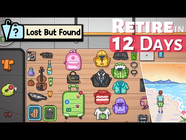 Lost But Found: Retire in 12 Days