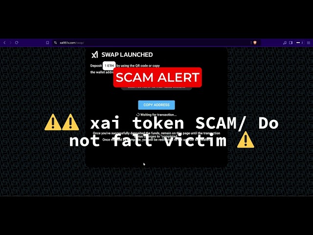 Don't fall for the XAI315K Scam | Fake Elon Musk Crypto Token - #XAI315K Scam