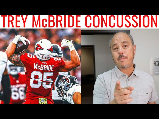 Trey McBride Concussion treated by Chiropractor