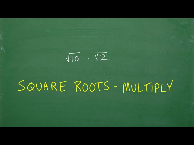 Multiply Square Roots – Let’s Do This!