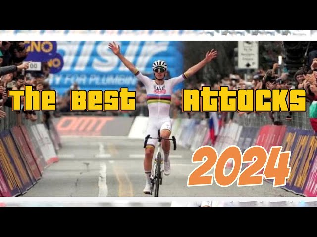 BEST ATTACKS | TADEJ POGAČAR | 2024