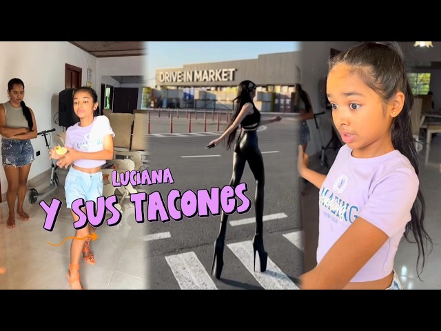 Nuevos TikTok de Luciana / Molestando una VACA