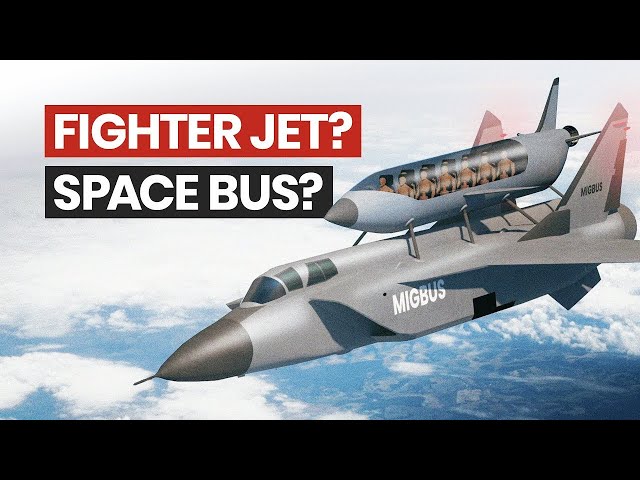 How Airbus tried taking a bus to space with a fighter jet