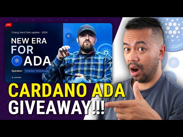 Charles Hoskinson CARDANO ADA GIVEAWAY!!! They're Cardano scams!