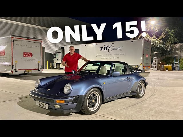 NIGHT DRIVING a Rare Porsche 911 Targa SuperSport! (ONLY 15 UK!)