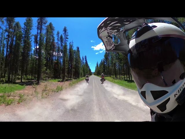 BACKROADS: 5K VR Motorcycle Adventure Shot on Gopro MAX!