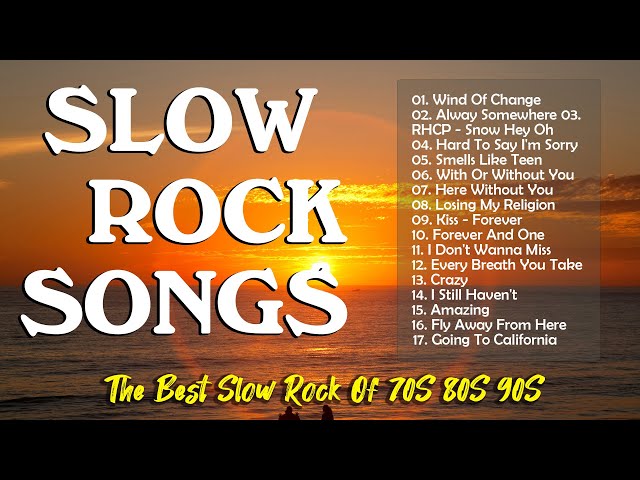 Can You Guess the Most Popular SLOW ROCK Song of the 80s?